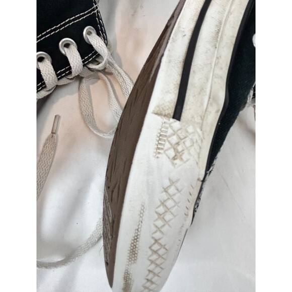 Converse Chuck Taylor All Star Low Top Black Canvas Sneakers Women’s 6.5 - Picture 6 of 10